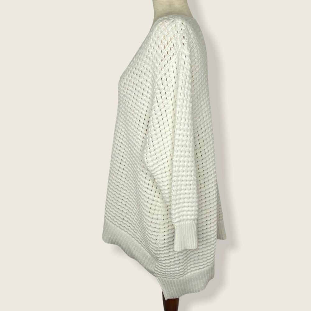 EUC | Preswick & Moore | Knitted Sweater | Ivory | 1X - Picture 2 of 8